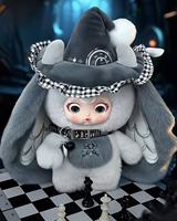 Poupée en peluche mystère Yumi Witch Fantasy House Brimmed with Nebula Veil Series 400% en boîte aveugle, cadeau mystère pour filles