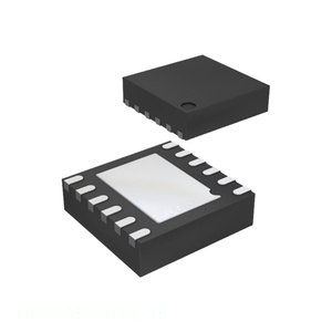 ชิ้นส่วนอิเล็กทรอนิกส์ BOM IC ที่มีอยู่ในสต็อก MIC33050-AYHL-T5 12 VFDFN แบบมีแผ่นต่อสายภายนอก, 12 MLF ชิ้นส่วนจัดการพลังงาน (PMIC) - Product Image 1