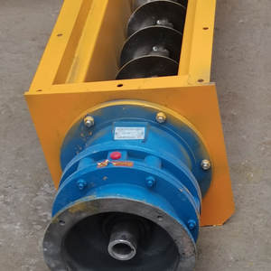 Transportador <span class=keywords><strong>de</strong></span> <span class=keywords><strong>Tornillo</strong></span> Doble TDLXU330-5 con Tolva Alimentadora <span class=keywords><strong>de</strong></span> Grano Sólido y Cuchilla <span class=keywords><strong>Sin</strong></span> <span class=keywords><strong>Fin</strong></span> en Forma <span class=keywords><strong>de</strong></span> U - Product Image 5