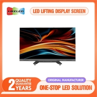 Pantalla LED Ultrafina con Elevación Motorizada, Panel de Mantenimiento Frontal Plegable, Autoservicio, Negocios, P1.5, Eventos Escénicos, Animación de Metro