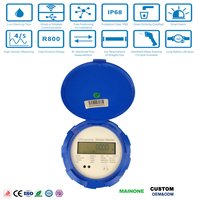 Compteur d'eau intelligent DN15/20 Lecture à distance Compteur d'eau prépayé Lorawan RS485 MBUS Compteur d'eau à ultrasons Fabricant OEM