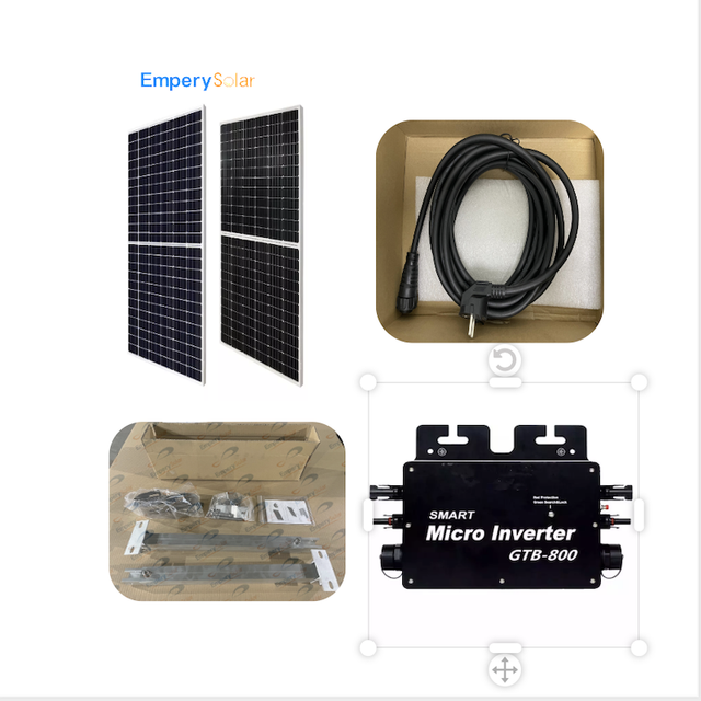 Germany Set Roof Mounting Solar Home Energy System Panel with MPPT Controller and Monocrystalline Silicon for 10KW Home Use
