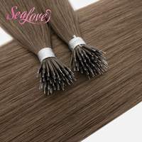 Extensiones de Cabello Humano con Nano Beads, Micro Loop, Cuentas, Mezcla Natural, Ligeras, Sin Calor, Sin Pegamento, para Venta al por Mayor en Salones