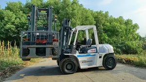 Carretilla elevadora diésel Tcm 70 de excelente rendimiento Nueva condición TCM 7 toneladas más eficiente en combustible para la industria agrícola de construcción - Product Image 2