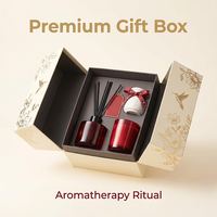 Coffret Cadeau de Luxe en Gros pour l'Aromathérapie – Ensemble de Bougies Parfumées et Diffuseurs à Bâtonnets pour Mariages, Cadeaux d'Entreprise et Fêtes