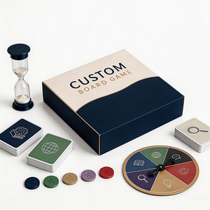 Custom Design <b>Board</b> Game Factory Wholesale Portable Travel Cardboard <b>Interactive</b> Multiplayers Strategy Card Game for Leisure - Product Image 5