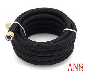 4AN 6AN 8AN 10AN 12AN 16AN 20AN ブラックナイロンステンレス鋼編組PTFEオイルクーラーホース燃料ラインオイルクーラーホース<span class=keywords><strong>AN</strong></span>オイルホース - Product Image 5