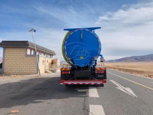 Camion d'aspiration à vide Dongfeng 6x4 à 10 pneus, réservoir de 18-22 mètres cubes, pour dragage et aspiration de rivières municipales, exportation usine - Product Image 6