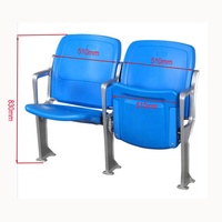 Chaises de stade modernes, réglables, écologiques et durables pour les écoles, les hôpitaux, les centres commerciaux et l'extérieur