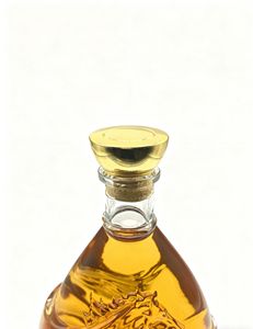 ガラス包装テキーラユニークな形状フラットスクリーン印刷されたホットスタンプコルク密封されたカスタマイズ可能な容量 - Product Image 3