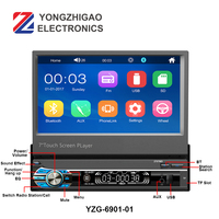 Reproductor USB Estéreo con Pantalla, Kit de Conexión Telefónica USB Mp3 Mp4, Sistema Universal de Actualización de Radio, Reproductor de Música para Automóvil Mp5