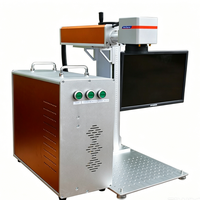 Machine de marquage laser à fibre Raycus refroidie par air XINGTAI 20W, compatible DST, graveur industriel pour métaux avec garantie de 2 ans