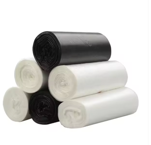 Sacs poubelles d'extérieur en rouleaux, sacs à déchets en polyéthylène biodégradables, grands sacs poubelles noirs industriels de 8, 13, 33, 40, 50, 65, 95 gallons - Product Image 4