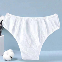 Sous-vêtements jetables de haute qualité, culottes jetables en coton pour femmes, sous-vêtements jetables pour voyages, hôtels, salons