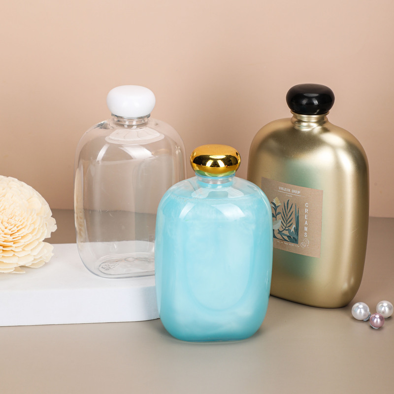 500ML Empty PET PCR Reusable Flat