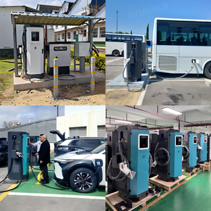 Stazione di Ricarica EV Commerciale OEM ODM 60kw-240kw DC Super Veloce con Schermo Touch da 7 Pollici per Postazioni di Lavoro e Grandi <span class=keywords><strong>Garage</strong></span> - Product Image 2