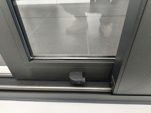 Ventana Corredera de Doble Vía con Doble Acristalamiento de Vidrio Templado para Apartamento, <span class=keywords><strong>Terraza</strong></span>, Sala de Estar, Almacén - Aislamiento Acústico, Ahorro de Espacio - Product Image 4
