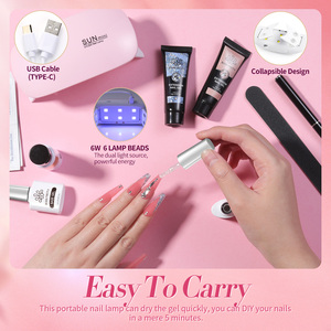 BORN PRETTY <span class=keywords><strong>Kit</strong></span> Complet Professionnel d'Extension d'Ongles en <span class=keywords><strong>Acrylique</strong></span> Poly Gel avec Lampe UV LED - Product Image 6