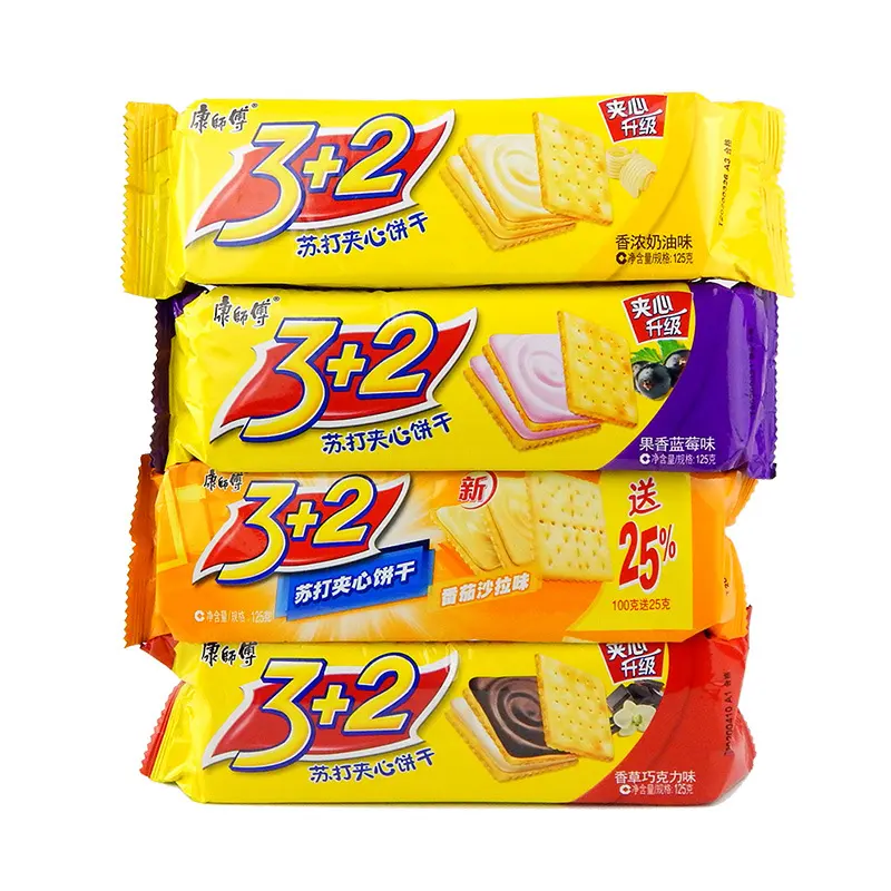 Offre Spéciale Gros maître kang/kang shifu célèbre Sain Délicieux Pas Cher Biscuits Chinois Collations