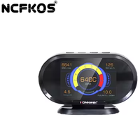NCFKOS cetakan baru OBD2 Smart Meter Scanner otomatis komputer OBDII untuk semua mobil pembaruan bebas Auto Meter OBD2 Gauge Head up Display