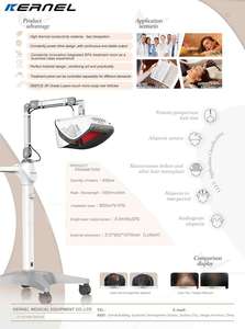 KN-8000A1 650nm赤色光ヘア医療グレード半導体レーザーダイオード理学療法装置脱毛斑点のあるbaldnes - Product Image 3