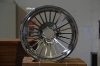 Jantes forgées agressives à profil profond et concave 22x12 22x14 24x14 26x14 26x16 28x16 Polies 6/8 trous pour pick-up américains grand format