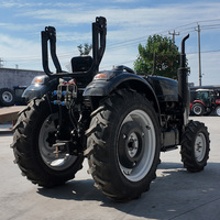 Tracteur agricole 4x4 de grande taille, très vendu en Chine, 70cv, 80cv, 90cv, 100cv, 120cv, équipement agricole avec chargeur frontal