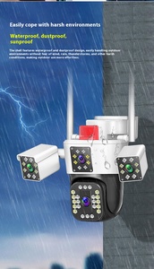 IPC360 4MP ngoài trời <span class=keywords><strong>Wifi</strong></span> máy ảnh nhà không dây an ninh Panorama CCTV IP máy ảnh ba ống kính ba màn hình 4K <span class=keywords><strong>WIFI</strong></span> PTZ máy ảnh - Product Image 5