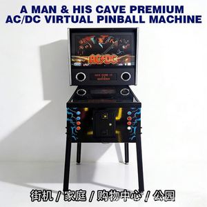 Best-Selling Button in Europe and America Classic <b>Pull</b> Rod Pinball Machine 863 Games Retro Multi-Screen Pinball Machine - Product Image 3