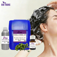 Huile essentielle de Litsea Cubeba à prix d'usine pour les mélanges de diffuseurs d'aromathérapie