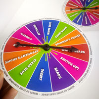 Jeu de plateau tournant en papier, jeu de Bar, Ktv, jeu de boisson, Mini verre à vin