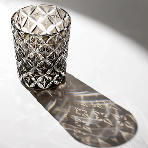 Bicchiere da whisky in cristallo stile Edo Kiriko giapponese all'ingrosso, bicchiere in cristallo a doppio strato inciso con scatola regalo per uso bar - Product Image 5