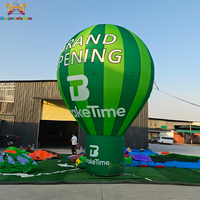 Ballon à air chaud gonflable géant pour la publicité, logo personnalisé, matériau Oxford, garantie 3 ans, utilisation gratuite sur le sol ou sur un toit