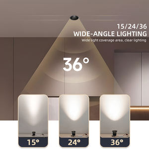 Fabricant de Zhongshan OKELI 7w 12w 18w Lumière intérieure commerciale Cob Boîtier en aluminium Plafonnier Led encastré - Product Image 2