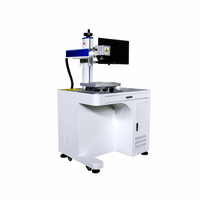Industrielle Desktop-Faserlaser-Markiermaschine für Schmuck, Uhren, Formen und Metallgravur, Schrankausführung mit Präzisionshebung