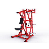 Presse pectorale inclinée à charge libre en acier |   Machine à bras indépendants Iso-Latérale avec dispositifs de sécurité pour l'entraînement du dos et la musculation