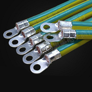 สายดินแบบขด AichienTech ขนาด 1.5 มม. ทองแดงบริสุทธิ์ หุ้มฉนวน PVC พร้อมหัวต่อแบบวงแหวน สำหรับใช้ในอาคาร - Product Image 2