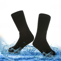 Chaussettes de sport de plein air épaisses 3 couches d'hiver, longueur de botte, chaussettes de randonnée imperméables