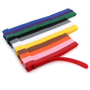 150MM ~ 300MM yeniden kullanılabilir kablo bağları ayarlanabilir naylon sihirli bant 12cm uzunluk çok yönlü tekrarlanan kullanım çeşitli silikon releause - Product Image 3