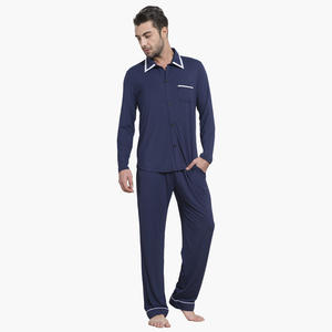 ชุดลำลองผู้ชาย ชุดนอนลำลองผู้ชาย ขายส่งชุดนอน ชุดนอนฤดูหนาว ชุดนอนผู้ชาย ชุดนอนผ้าไผ่ผู้ชาย - Product Image 1