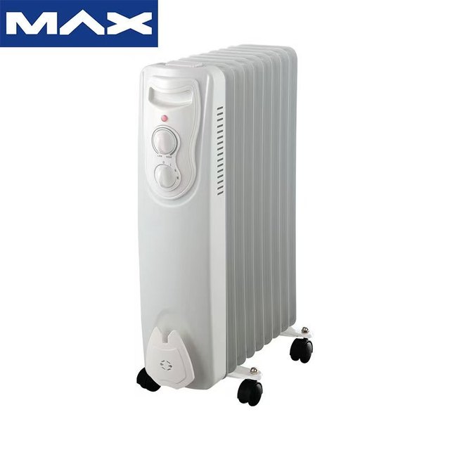 Compact and Powerful 7/9/11/13 Fins Oil-Filled Radiator for Home Bedroom Bathroom or Garden Room Heating