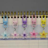 Gantungan Kunci Resin Mini Bunga Sakura Grosir, Aksesoris Perhiasan, Gantungan Kunci untuk Tas, Cincin