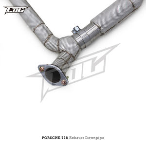 Boska Tuyau de descente d'échappement Performance tuyaux d'échappement pour <span class=keywords><strong>PORSCHE</strong></span> 718 <span class=keywords><strong>Boxster</strong></span>/Cayman 2.5T 2016-2023 - Product Image 4