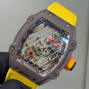 Reloj Mecánico Deportivo para Hombre, Personalizado, con Movimiento Tourbillon 27-04, Diseño Esqueleto, Caja de Titanio Ultraligera - Product Image 3