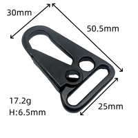 Sangle de sécurité en métal de 2.7cm sangle tactique extérieure avec réglage boucle de pression antidérapante taille 27mm techniques de placage