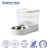 Moulage par injection plastique personnalisé le plus vendu pour gamelle d'alimentation pour animaux de compagnie, détection infrarouge, distributeur intelligent pour chiens et chats