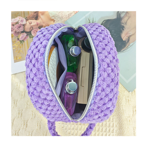Bolsa de Maquillaje Cosmética Multicolor de Pana con Cierre Personalizado de <span class=keywords><strong>Isen</strong></span> Fashion, Plegable, Multifuncional, de Gran Capacidad, Portátil, para Viaje - Product Image 6