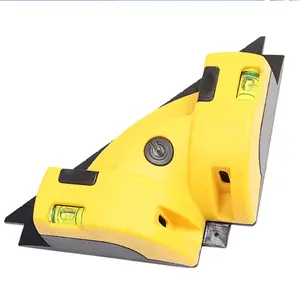 Vierkante Lazer Niveau Haakse 90 Graden Hoge Kwaliteit Spirit Level Laser Gereedschap