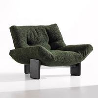 Fauteuil de détente de luxe léger, design haut de gamme, pour salon de villa, fauteuil individuel