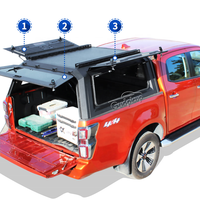 Auvent léger en aluminium Benext pour véhicules pick-up Tundra Silverado NP300 Nissan Toyota Tacoma Navara - Hilux électrique